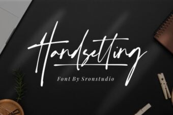 Handsetting Font