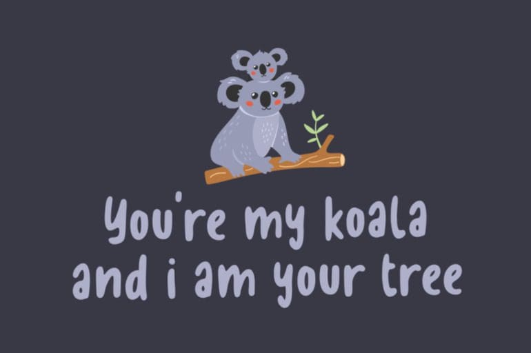 Koala Family Font 1