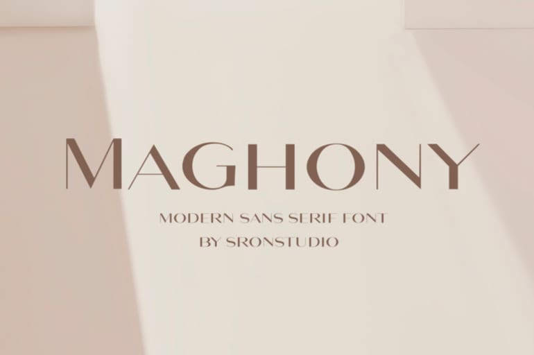 Maghony Font