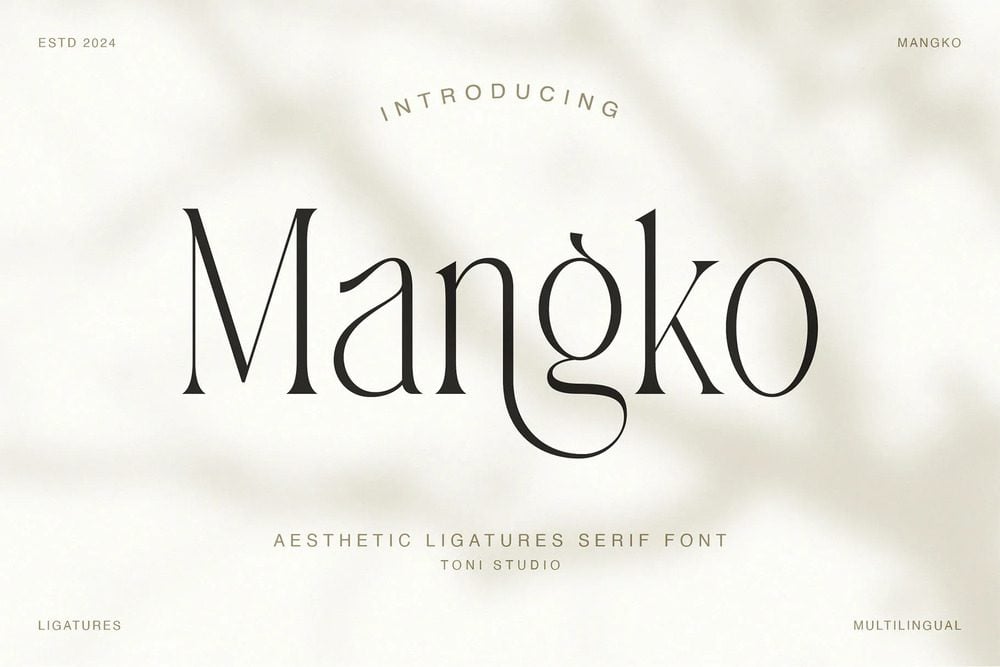 Mangko Font