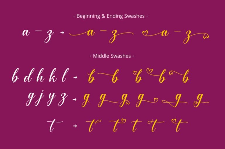 Mistery Heart Font 3