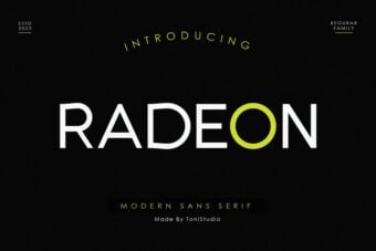 Radeon Font