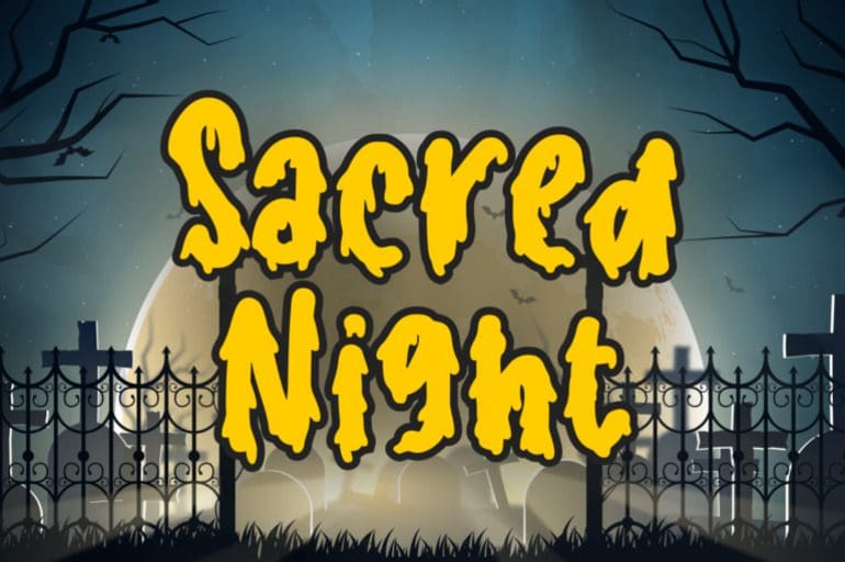 Scary Vampire Font 4