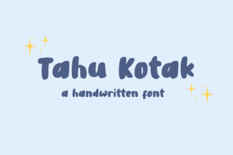 Tahu Kotak Font