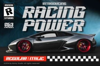 Racing Power Font
