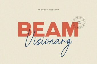 Beam Visionary Font