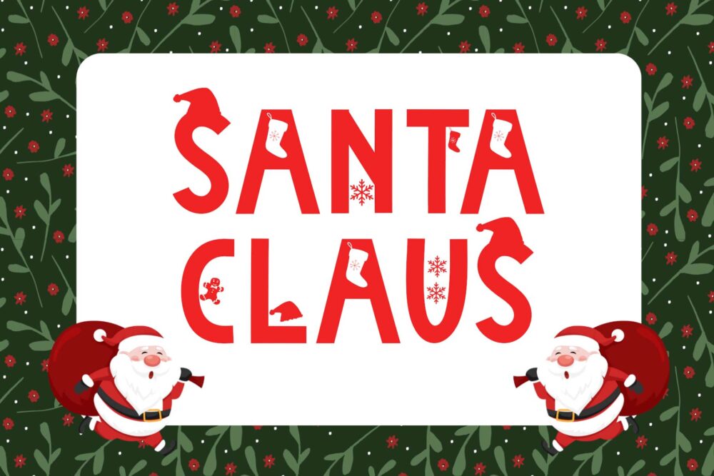 Christmas Jewelry Font 2