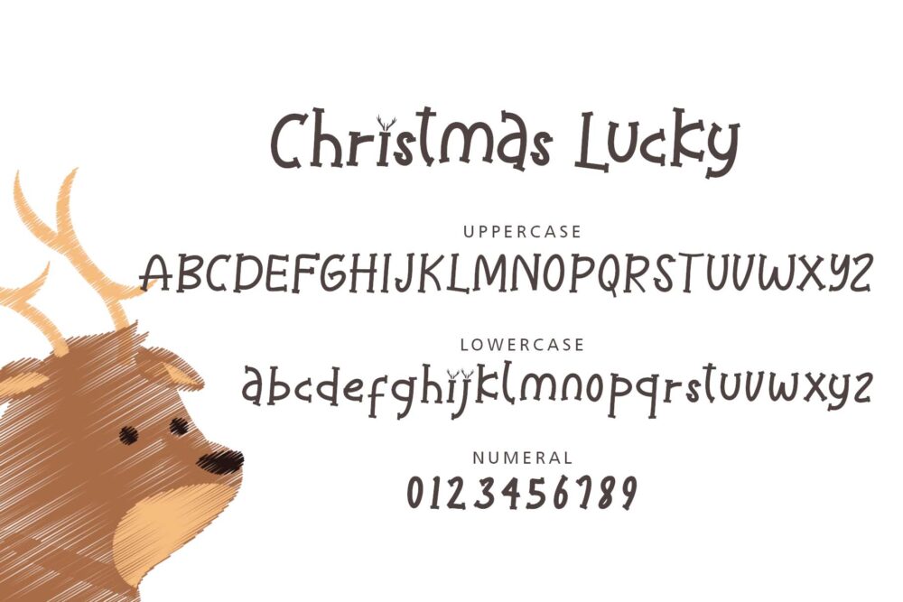 Christmas Lucky Font 1