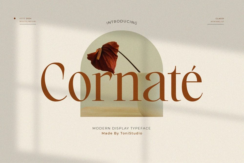 Cornate Font