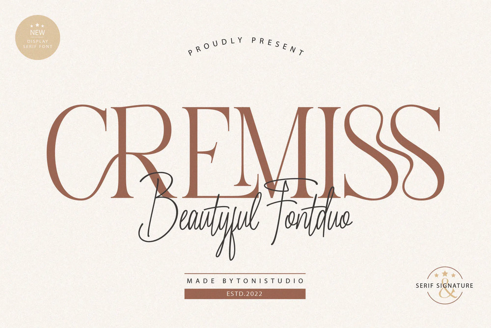 Cremiss Font