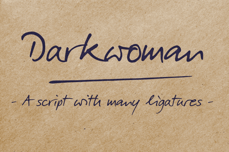 Darkwoman Font