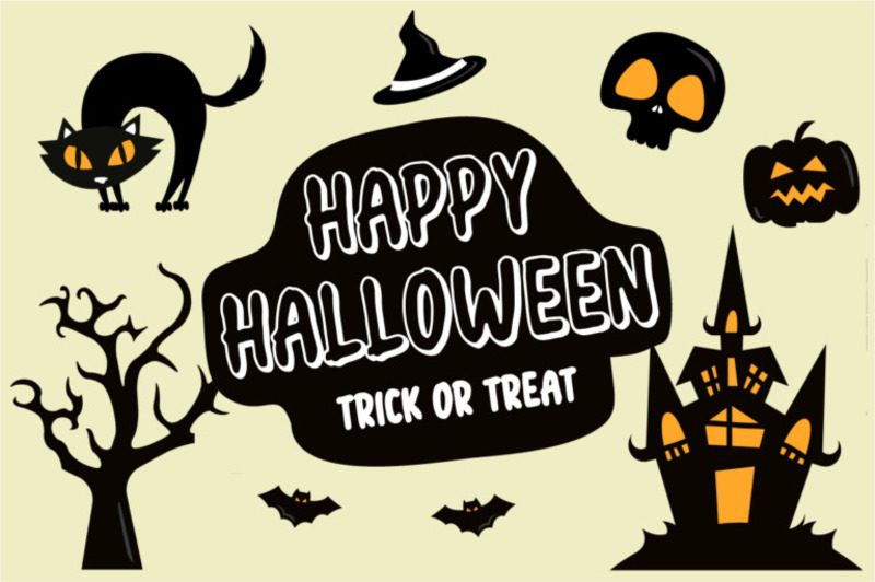 Halloween Handcraft Font 2