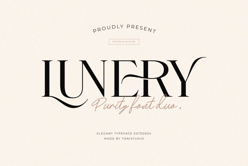 Lunery Purity Font