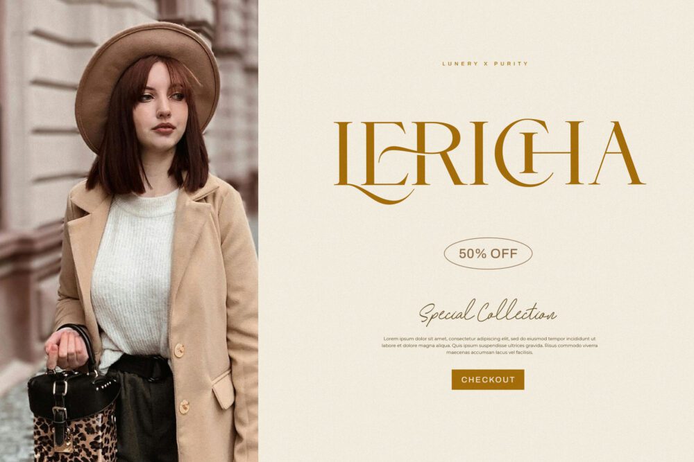 Lunery Purity Font 2