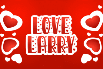 Love Larry Font