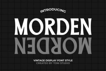 Morden Serif Font