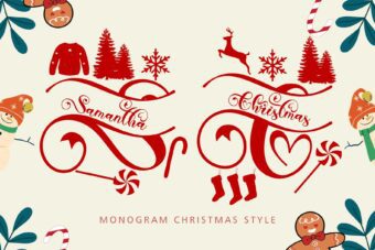 Samantha Christmas Font