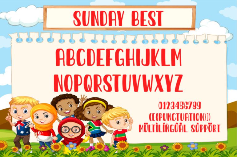 Sunday Best Font 3