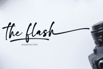 The Flash Font
