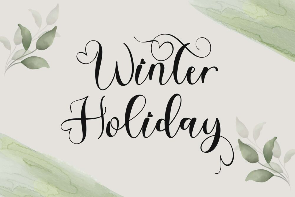 Christmas Amellia Font 4