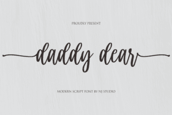 Daddy Dear Font