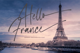 Hello France Font