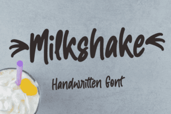 Milkshake Font