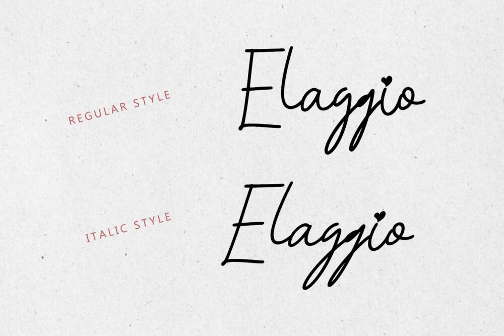 Beautiful Athellin Font 1