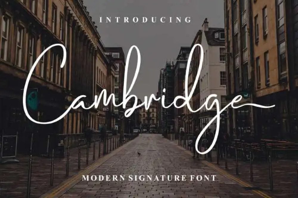 Cambridge Font