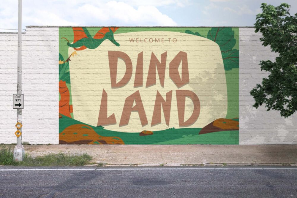 Dino Village Font 2