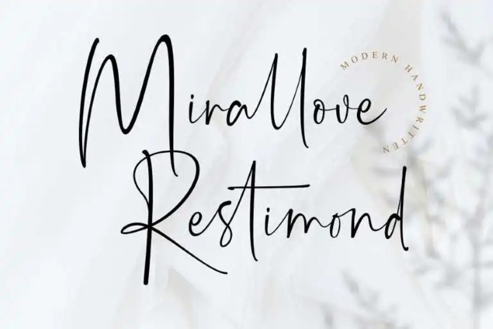 Mirallove Restimond Font