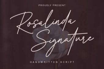 Rosalinda Signature Font