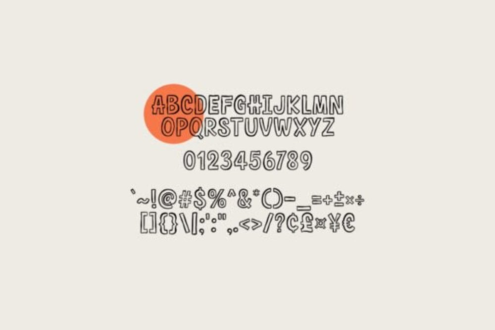 Abrakadaboom Font 3