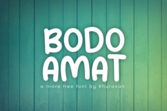 Bodo Amat Font