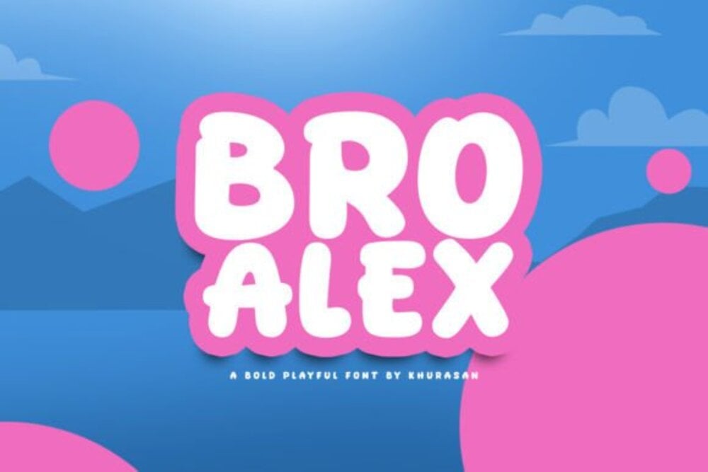 Bro Alex Font