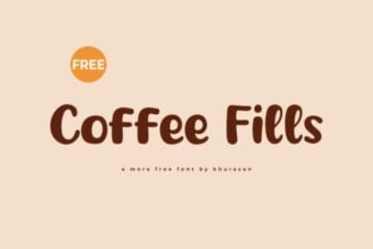 Coffee Fills Font