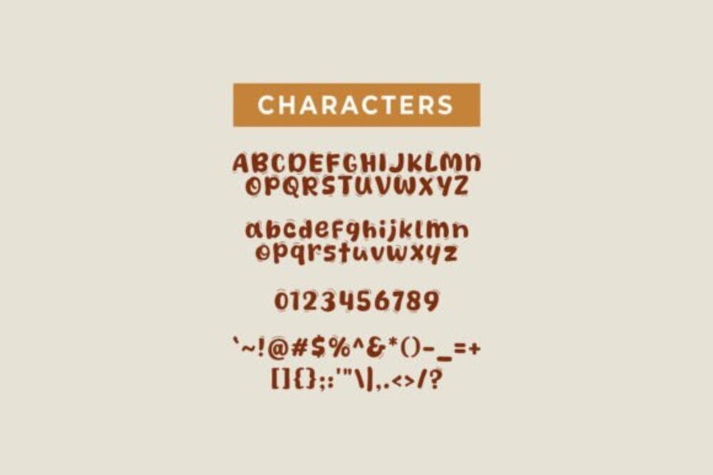 Coffee Spark Font 3