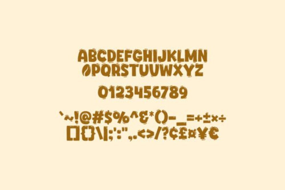 Coffee Town Font 3