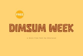 Dimsum Week Font
