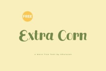 Extra Corn Font