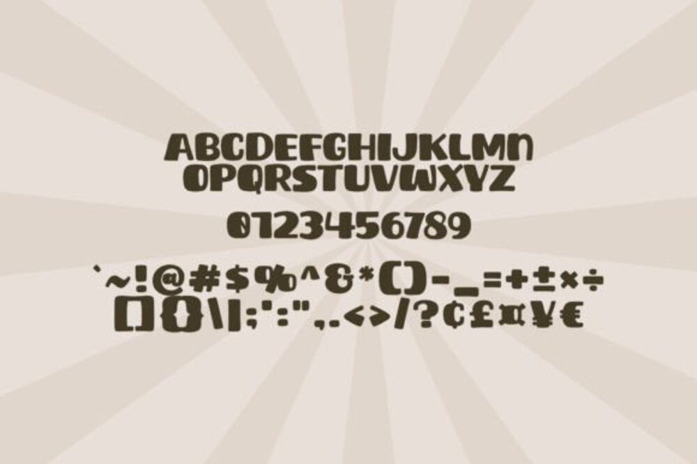 First Draw Font 3