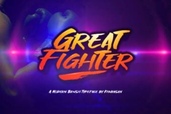 Great Fighter Font
