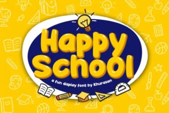 Happy School Font