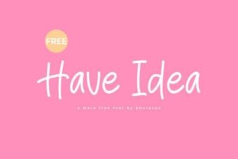 Have Idea Font