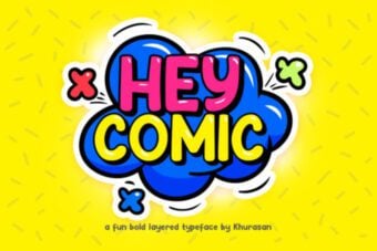 Hey Comic Font