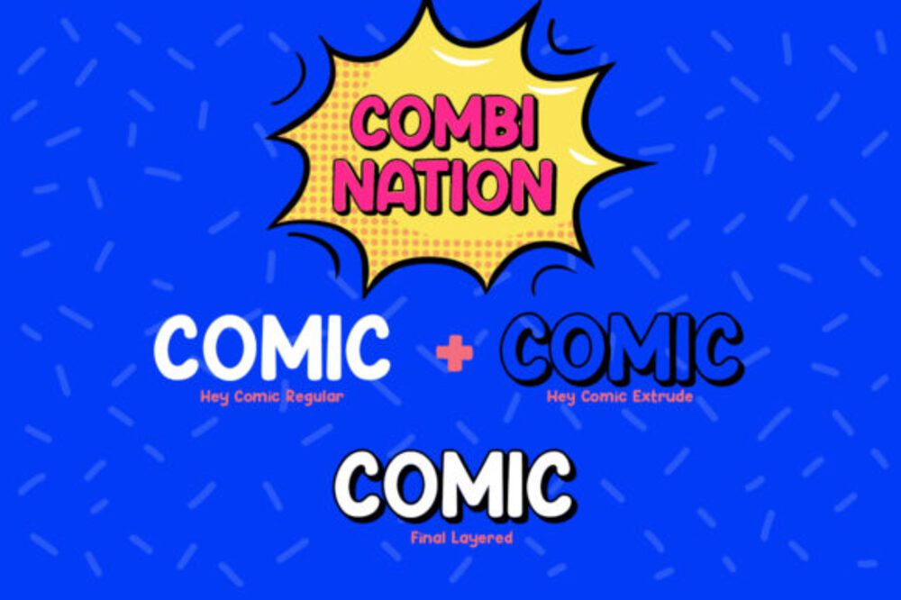 Hey Comic Font 4