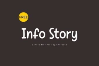 Info Story Font