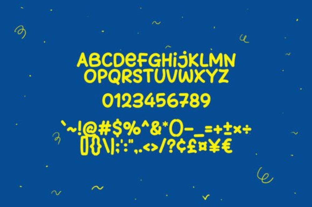 January Snack Font 3