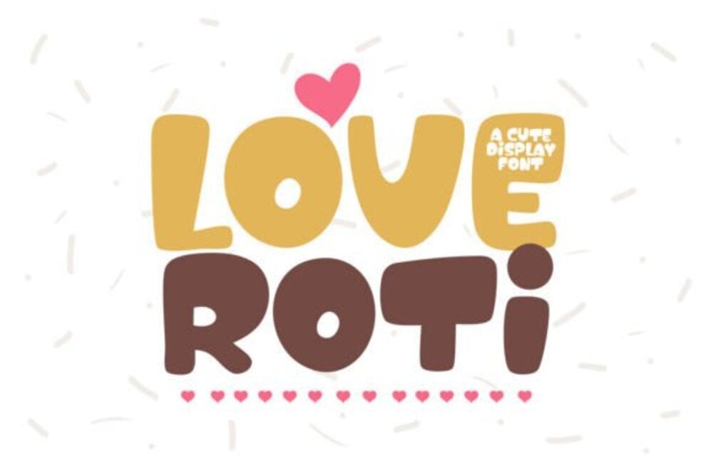 Cute Roti Font