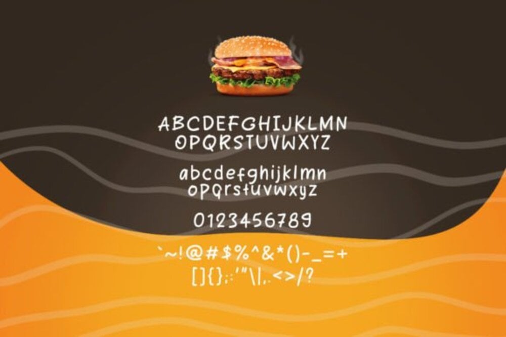 New Burger Font 3